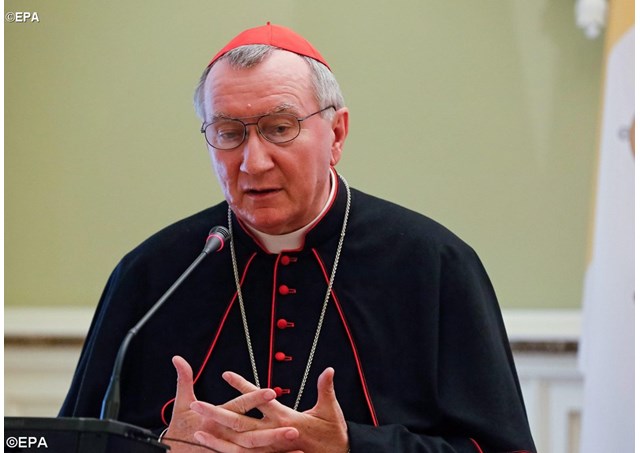 Échanges entre le cardinal Parolin et Sergueï Lavrov