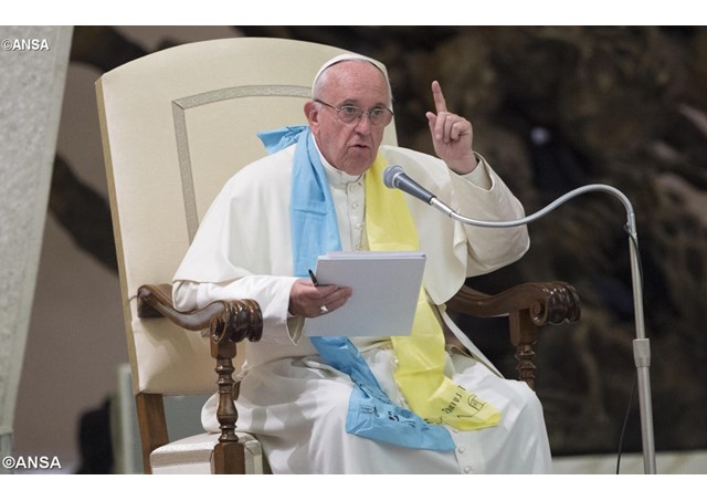 “Ce qui nous unit est plus fort que ce qui nous divise” dit le pape aux luthériens