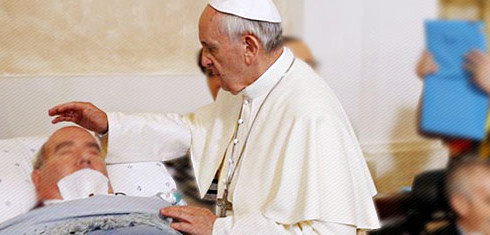 Le pape invite les malades à offrir leurs souffrances pour « l’unité de l’Eglise »