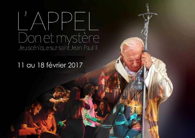 “L’appel, don et mystère” : le jeu scénique retraçant la vie de Jean Paul II en tournée