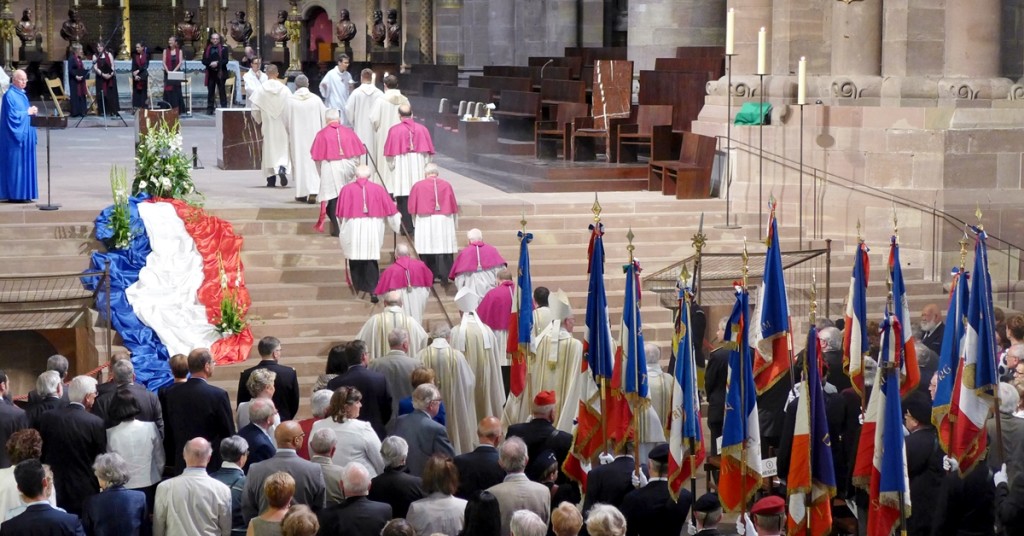 Strasbourg – Messe pour la France présidée par Mgr Ravel