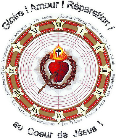 La garde d’honneur du Sacré-Cœur CadranInitial