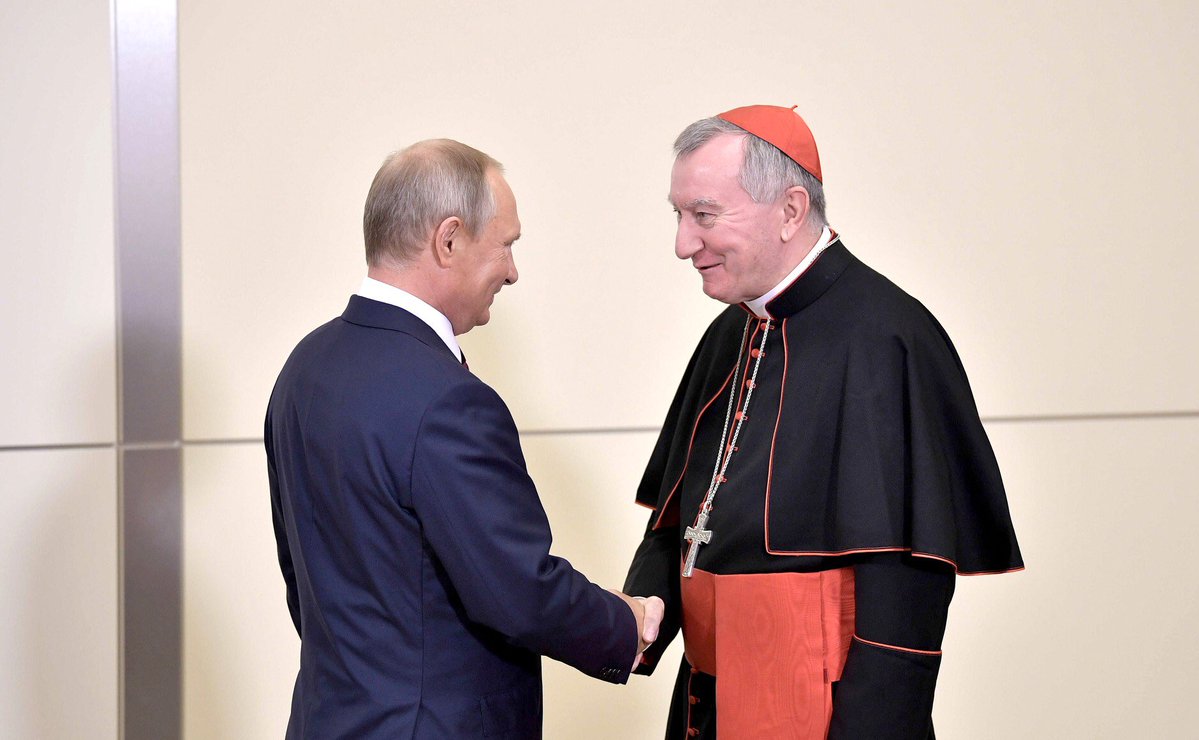 Rencontre du cardinal Parolin avec Vladimir Poutine
