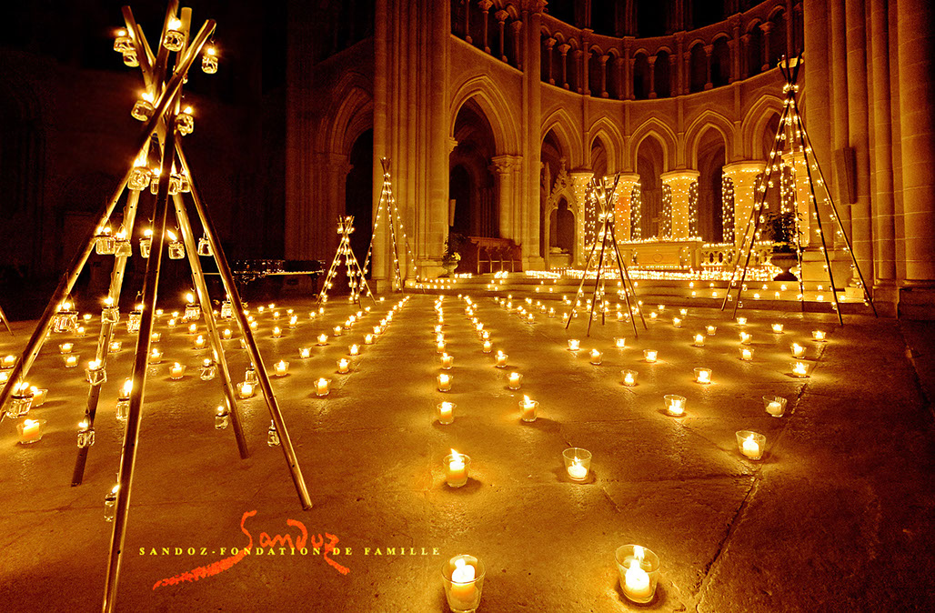 Kalalumen illumine la cathédrale de Luçon pour les 700 ans du diocèse