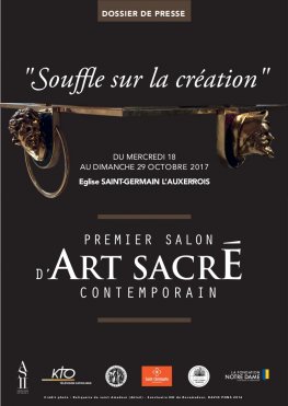 « Souffle sur la Création » : premier salon d’Art sacré contemporain à Paris du 18 au 29 octobre