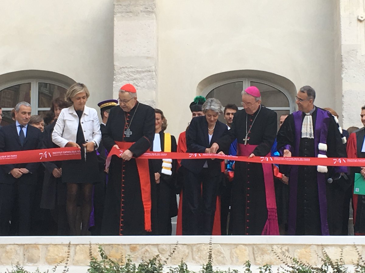 Institut catholique de Paris (ICP) inauguration du campus restauré