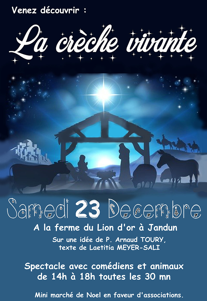 Thiérache (08) : des crèches vivantes et des animations pour célébrer la naissance du Christ les 23 et 24 décembre