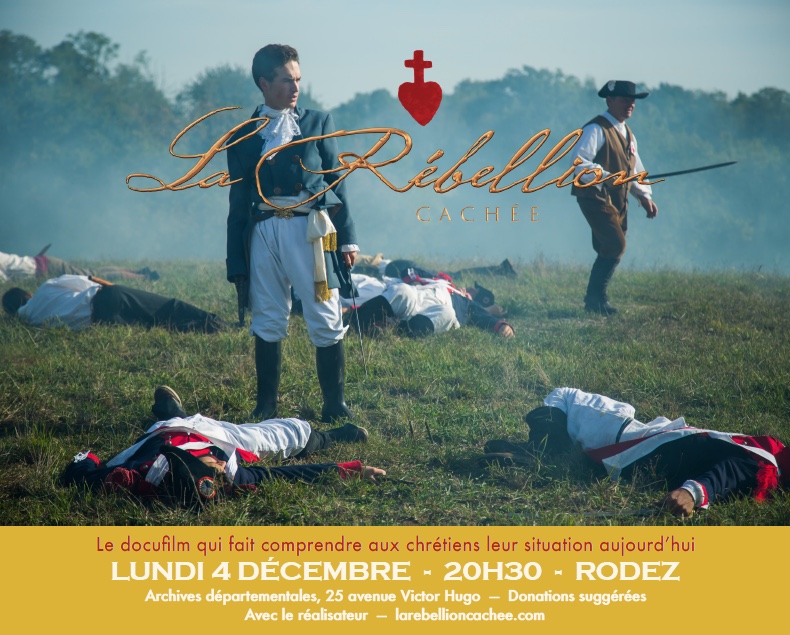 Projection du film La rébellion cachée à Rodez (12) le 4 décembre