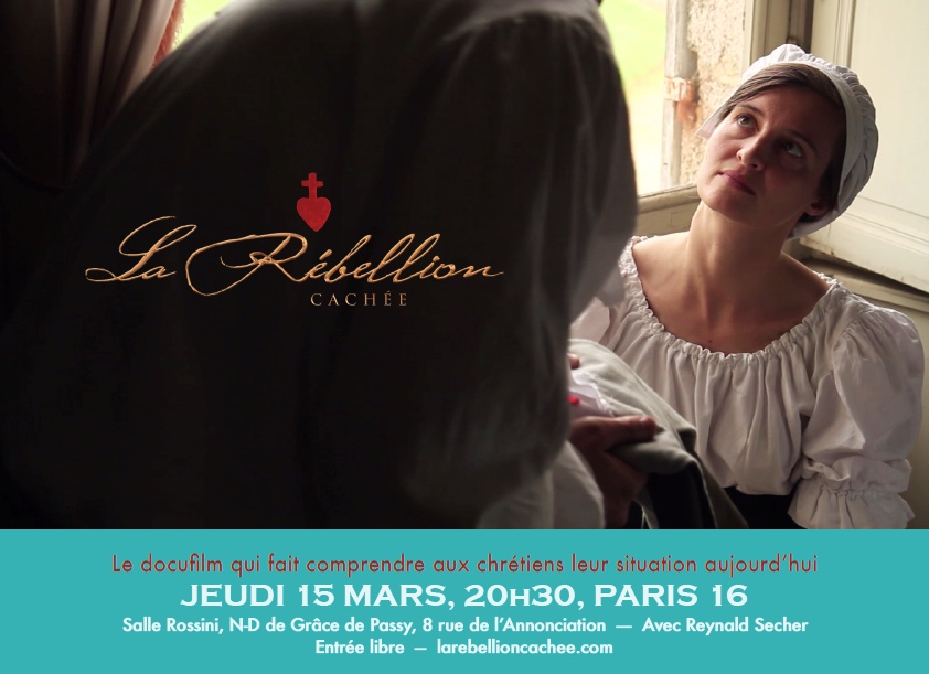 Projection du film La rébellion cachée à Paris le 15 mars 2018