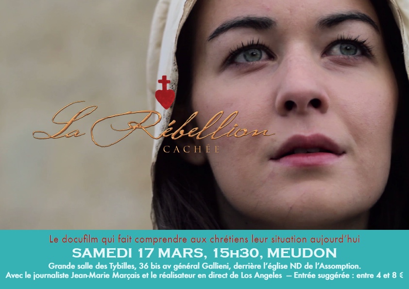 Projection du film La rébellion cachée à Meudon (92) le 17 mars 2018
