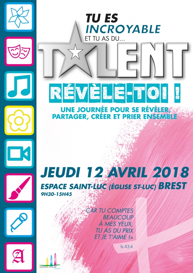 ☆ Tu es incroyable et tu as du talent ☆ le 12 avril 2018 à Brest (29)
