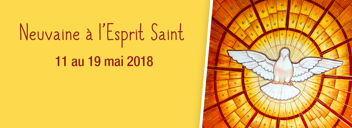 Neuvaine à l’Esprit Saint du 11 au 19 mai 2018 au sanctuaire d’Alençon (61)