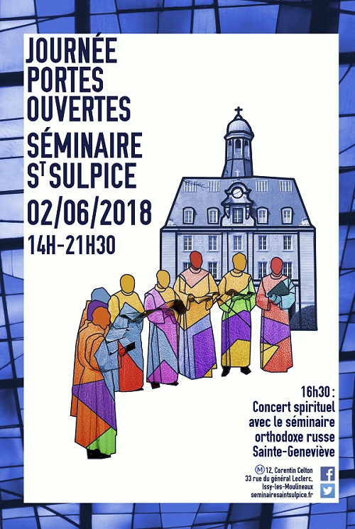 Le Séminaire Saint-Sulpice d’Issy-les-Moulineaux (92) ouvre ses portes samedi 2 juin 2018 !