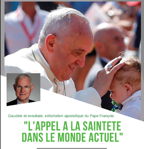 Conférence de Mgr Carré sur “L’appel à la sainteté dans le monde actuel” le 25 juin 2018 à Bézier (34)
