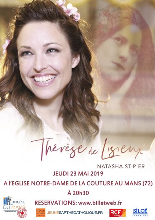 Concert de Natasha St-Pier le 23 mai 2019 au Mans (72) !