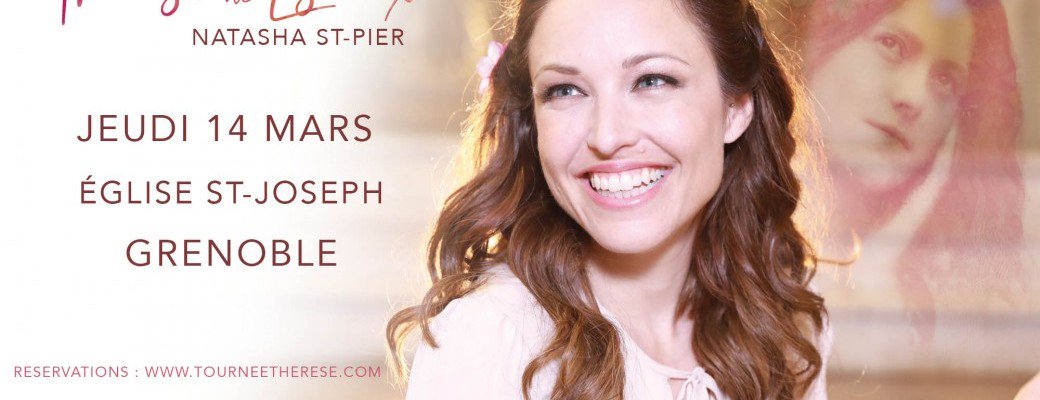Natasha St-Pier en concert à Grenoble (38) le 14 mars 2019