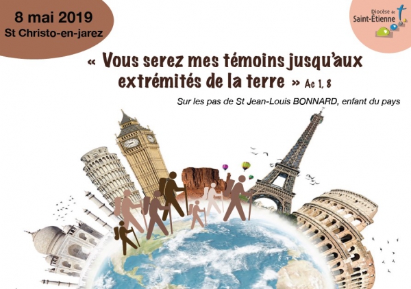 Journée de prière pour les vocations le 8 mai 2019 à Saint Christo-en-Jarez (42)