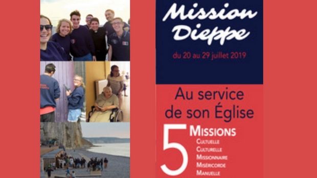 Mission Dieppe (76) du 20 au 30 juillet 2019