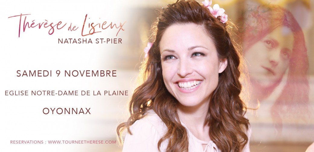 Concert de Natasha St-Pier le 9 novembre 2019 à Oyonnax (01)