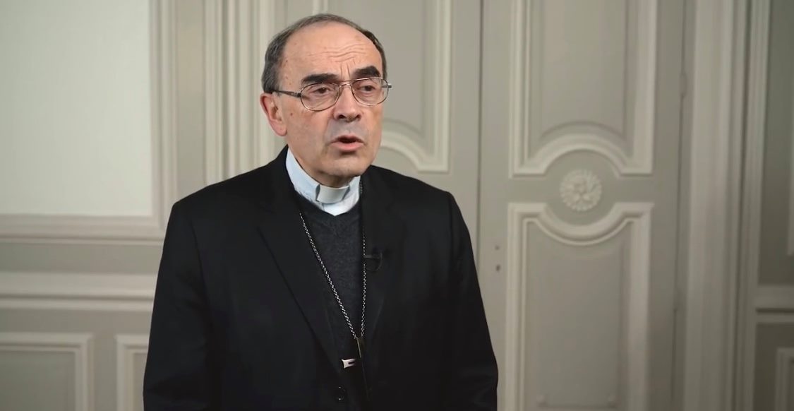 Message vidéo du cardinal Barbarin à la suite de la décision de relaxe