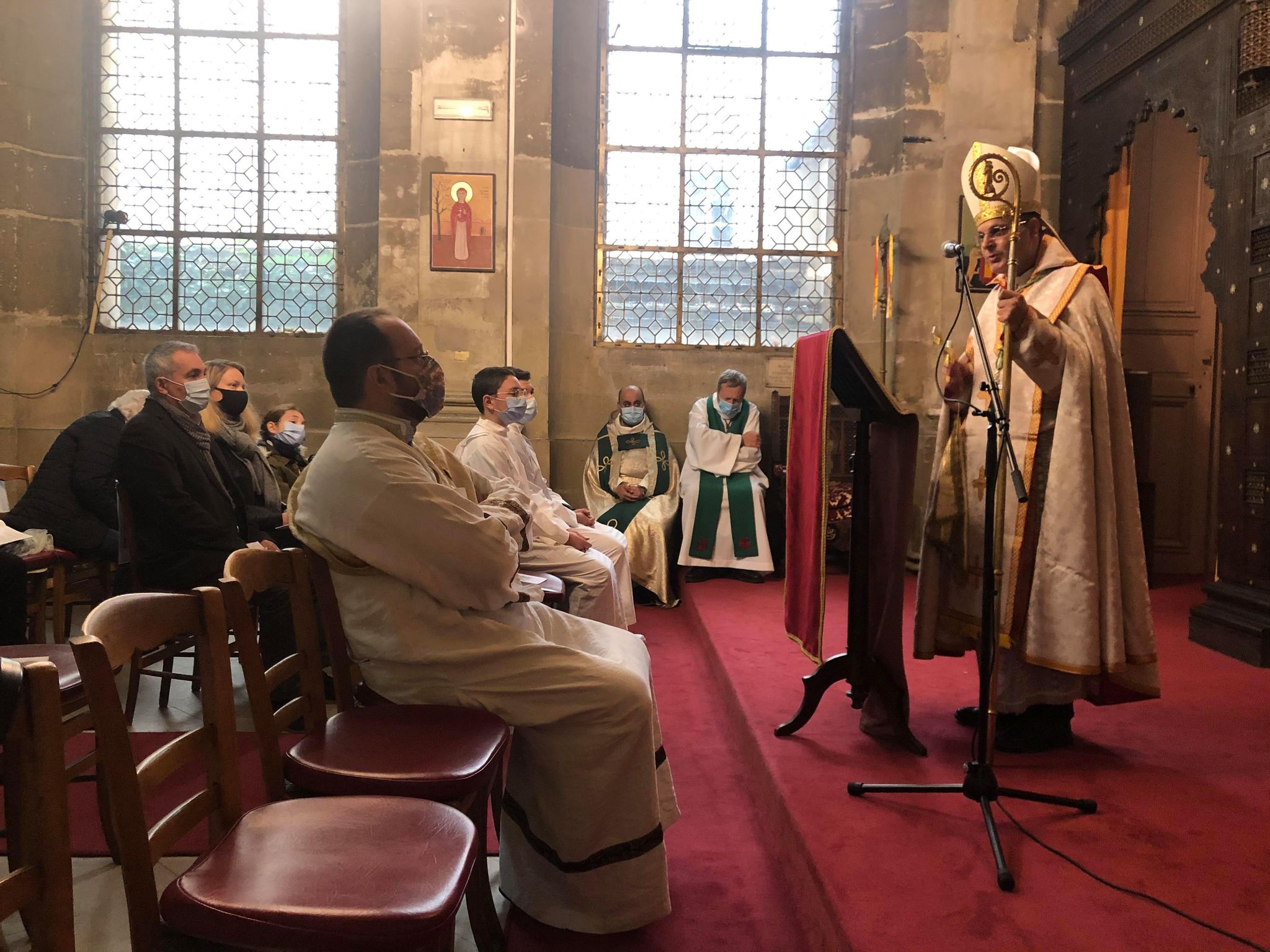 France : le visiteur apostolique syriaque-catholique à Paris
