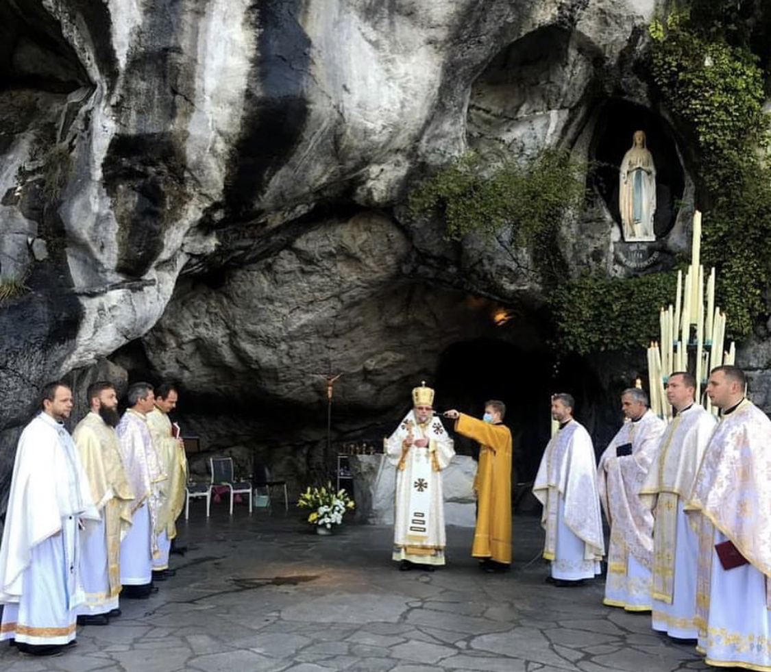Lourdes : pèlerinage des gréco-catholiques ukrainiens