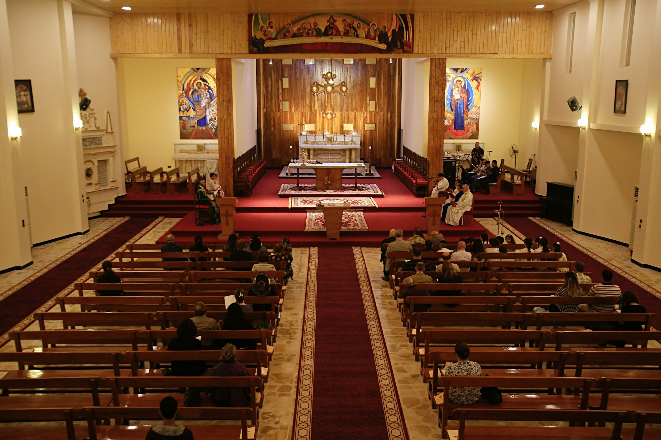 Visite du Pape en Irak : célébration d’une liturgie chaldéenne à la cathédrale Saint-Joseph