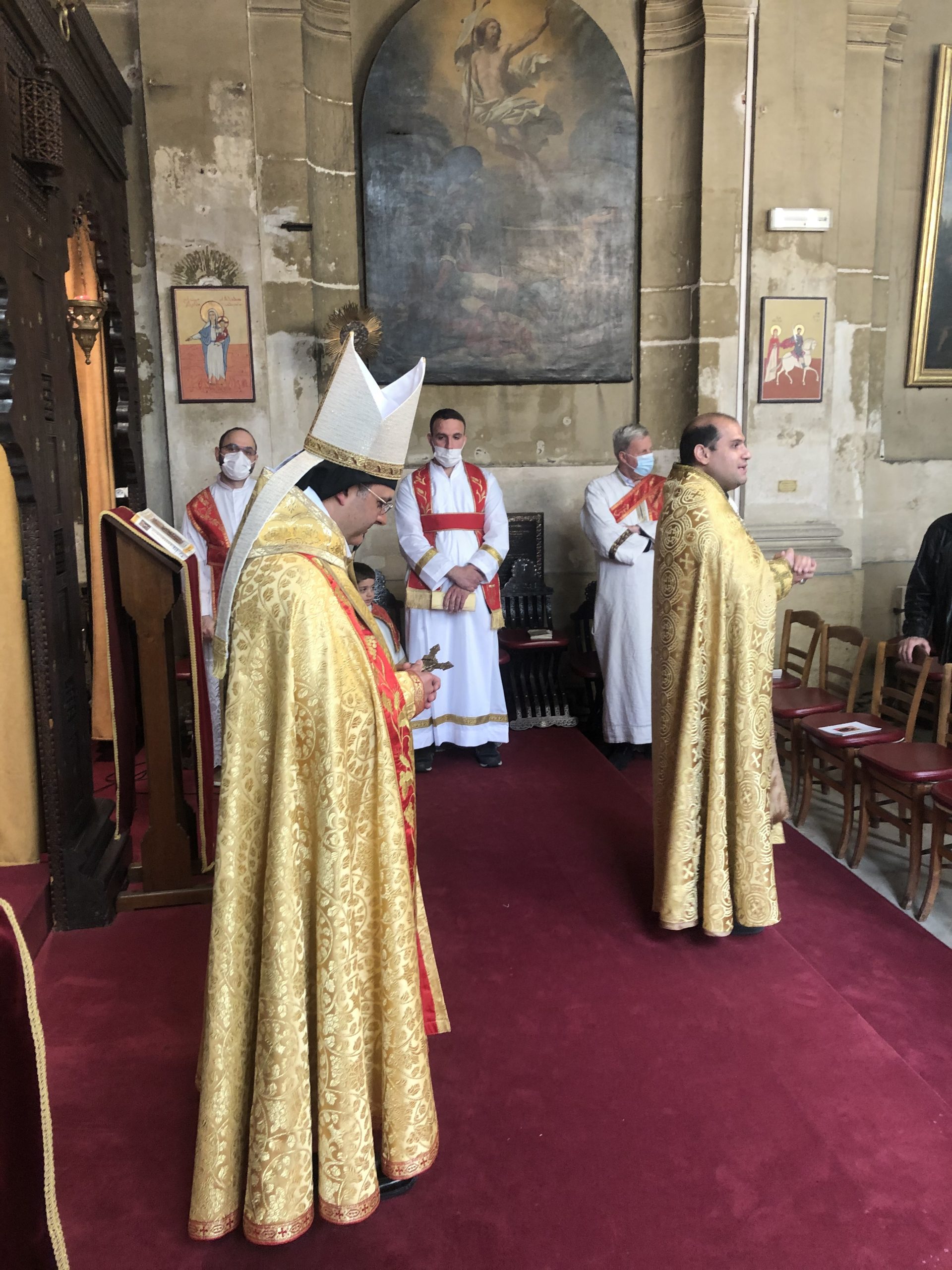 Paris : célébration par le Visiteur de l’Église syriaque-catholique en Europe