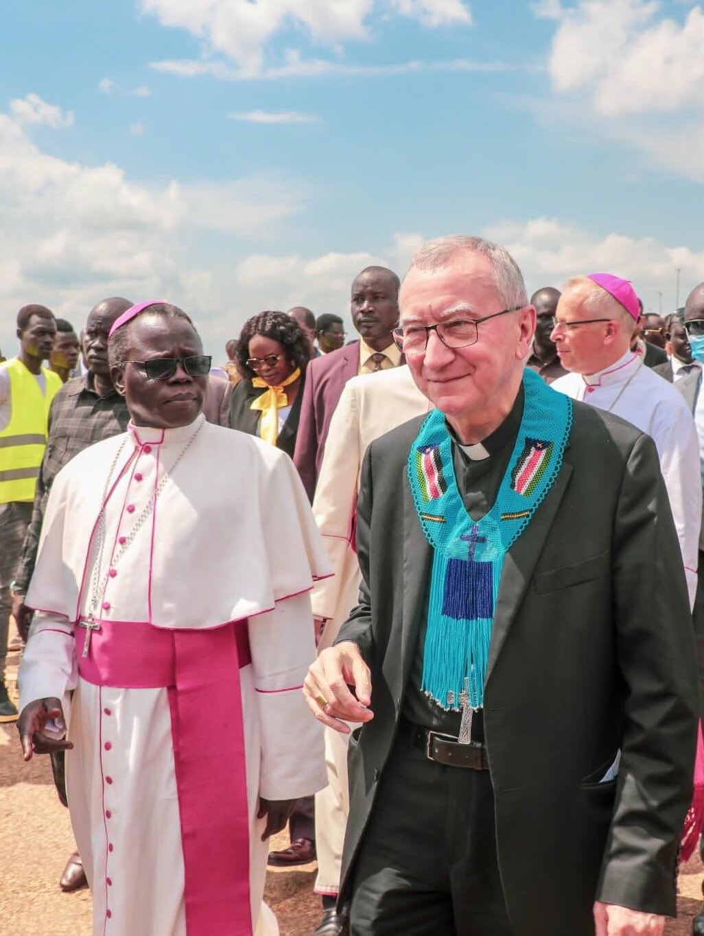 Soudan du Sud : arrivée du cardinal Parolin à Juba