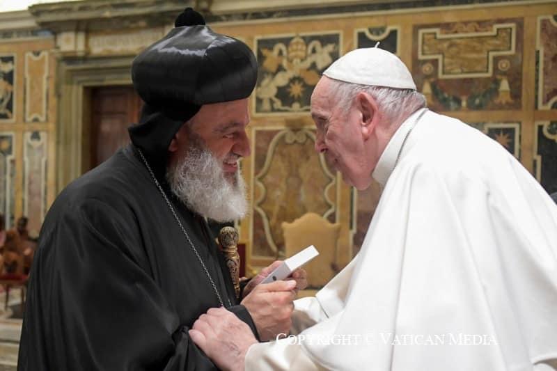 Rome : le Patriache syriaque-orthodoxe reçu par le Pape