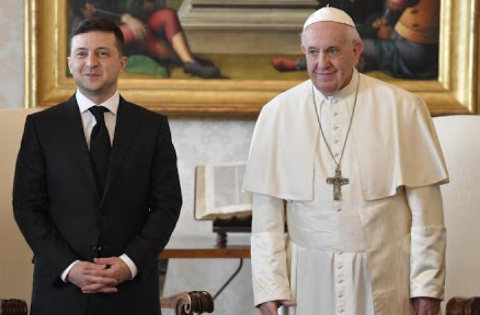 Nouvel échange téléphonique entre le Pape François et le président ukrainien
